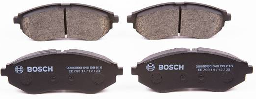 PASTILLA DE FRENO DEL NEW BLUE FMSI D1269-8385 CHEVROLET AVEO EMOTION, SPARK GT 10/- 