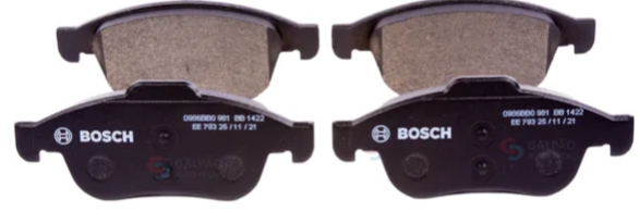 PASTILLA DE FRENO DEL NEW BLUE FMSI 8844-D1627 RENAULT DUSTER  CC 2.0  2012, OROCH 2014-2020, SANDERO 2017-2022, KANGOO 2017-2021  