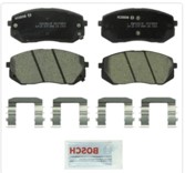 PASTILLA DE FRENO DEL QUIETCAST FMSI D1295-8412 8614 HYUNDAI TUCSON ix35 2014-2015 ; HYUNDAI SONATA 2015-2019 ; HYUNDAI i40 2011-2014 ; HYUNDAI KONA 2017-2019 ; KIA SOUL 2014-2018 ; KIA SPORTAGE 2010-2018 ; KIA OPTIMA 2015-2018 ;  KIA CARENS 2006- 2010 ; KIA SPORTAGE 2004-2008 ; KIA RONDO 2006-2012