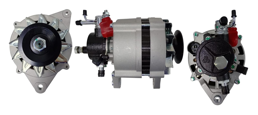 ALTERNADOR JAC 1035 JAC 1063 12V 110AMP 4PINES P:EN V T:HITACHI V:EXT 3701100D01B