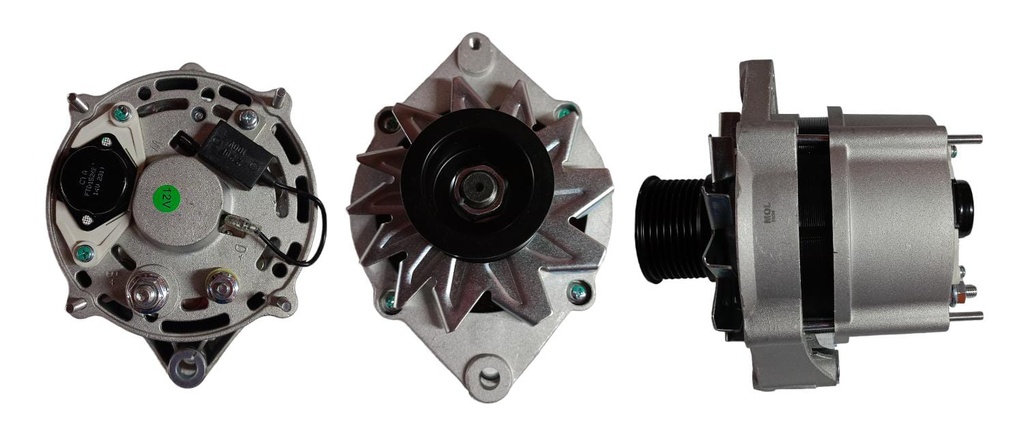 ALTERNADOR CASE JOHN DEERE 12V 80AMP 1PIN P: 8PK T:BOSCH V:EXT(GA027)