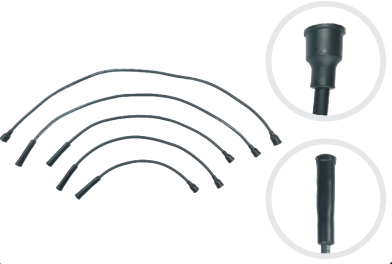 CABLE ENCENDIDO MAZDA 626 ASAHI NUEVA RAZA 1986-1990 2.0L