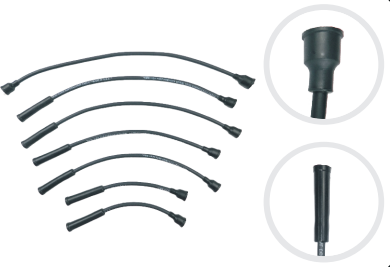 CABLE ENCENDIDO TOYOTA LAND CRUISER 2F - 3F 6 CIL 1975-1980 4.5L