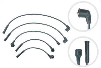 CABLE ENCENDIDO SUBARU LEONE I - II 1980-1991 1.3L-1.6L 8V