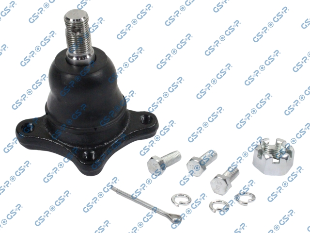 ROTULA SUPERIOR KIA K2700 2.7 2007-2014 K2500 2.5 2014-2018 BESTA 2.7 1992-1998 ASIA TOPIC 2.7 1994-1998 (TRAE 3 TUERCAS-3 GUASAS-PIN PASADOR-TUERCA DE PINAR)