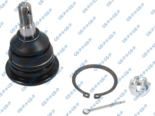 ROTULA SUPERIOR NISSAN FRONTIER D22 2.4 2.5 3.2 1997-2006 4X2 4X4 NAVARA 2.5 2008-2015 4X4 (TRAE ANILLO DE RETENCION DE OJO-PIN PASADOR-TUERCA DE PINAR)