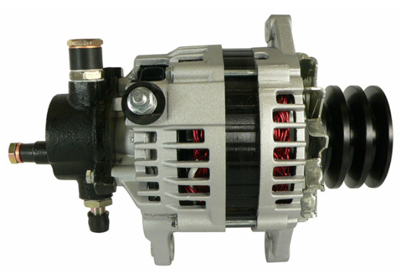 ALTERNADOR CHEVROLET NPR 2000 MITSUBISHI CANTER 12V 110AMP 80MM 2PINES P: 3V T:HITACHI V:EXT(GA258 GA1788)