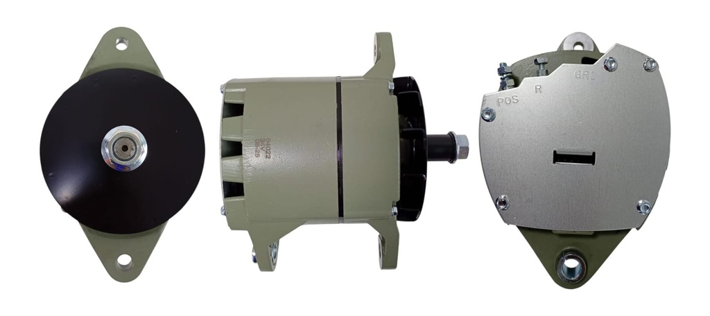 ALTERNADOR 20SI CUMMINS CATERPILLAR 24V 45AMP J180 1PIN P: SP T:DELCO V:EXT(1116405-GA206)