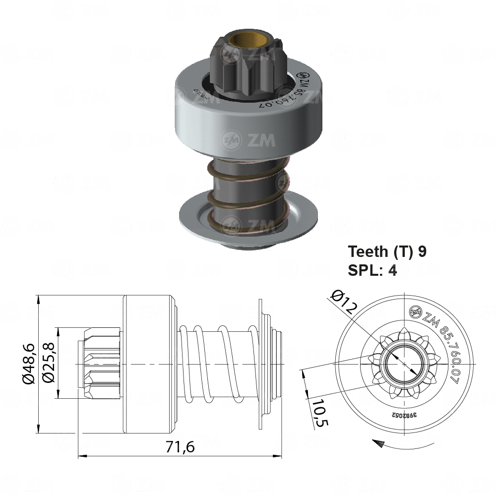 BENDIX FORD TODOS EQP ORIG 9D