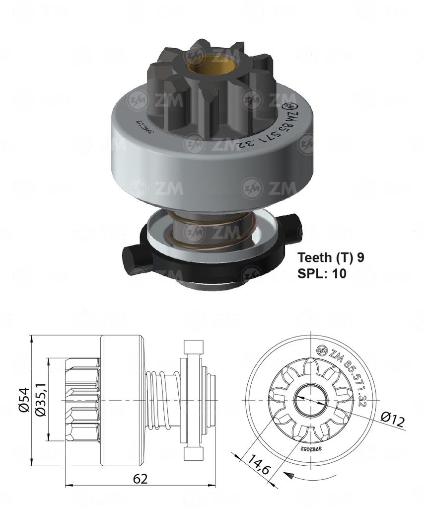 BENDIX NISSAN CARROCERIA NON PLUS ULTRA MT 3000 BUSES 9D