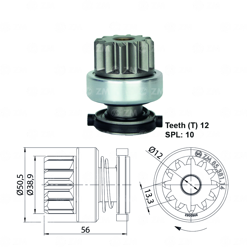 BENDIX CITROEN JUMPER 12D