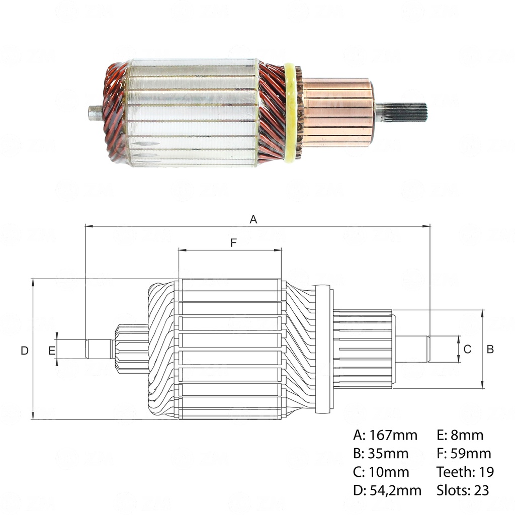 INDUCIDO ARRANQUE TOYOTA HILUX LAND CRUISER HYSTER EQUIPO INDUCTRIAL.