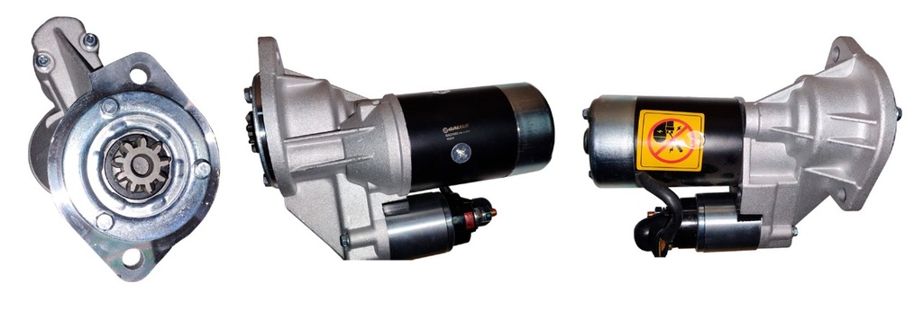 ARRANQUE CHEVROLET NPR MODELO VIEJO - JAC RELACIONADO 24V T9 - 35MM 4.0KW S:HORARIO T:HITACHIZM-981, ZM-1689 (2-2230-HIB)