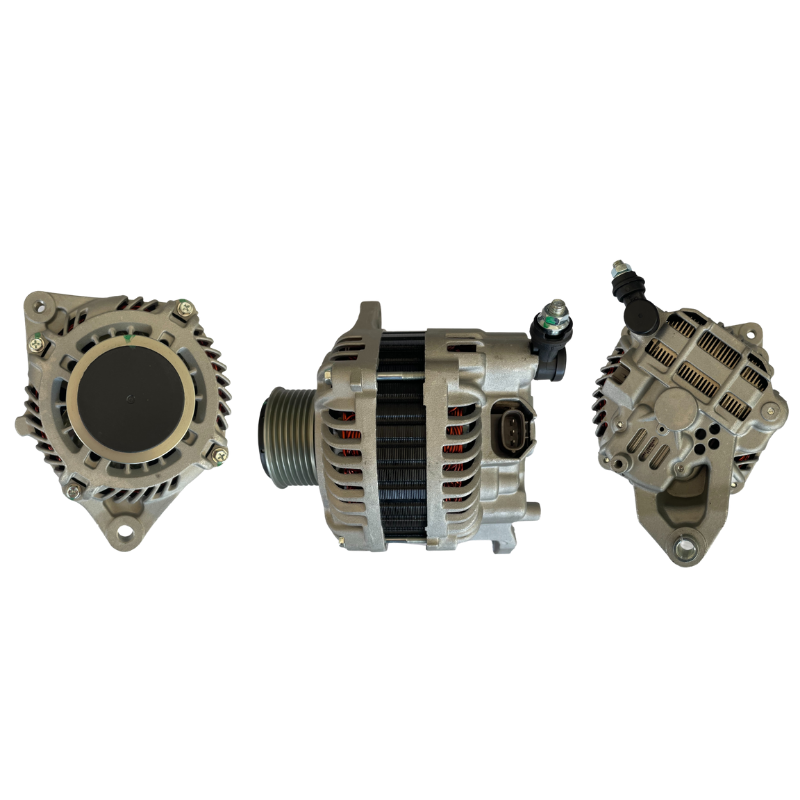 ALTERNADOR NISSAN FRONTIER NAVARRA 2.5 DIESEL 12V 155AMP FOOT A FOOT 80MM 3PINES P: 7PK T:MITSUBISHI V:INT