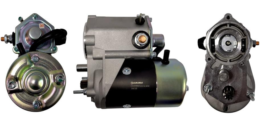 ARRANQUE NISSAN FD42 , YU41 RELACIONADO 24V T11 4.5KW S:HORARIO T:DENSOND2.5S040-009 - COMPLETO(54-8241 61-8209HD-204C)