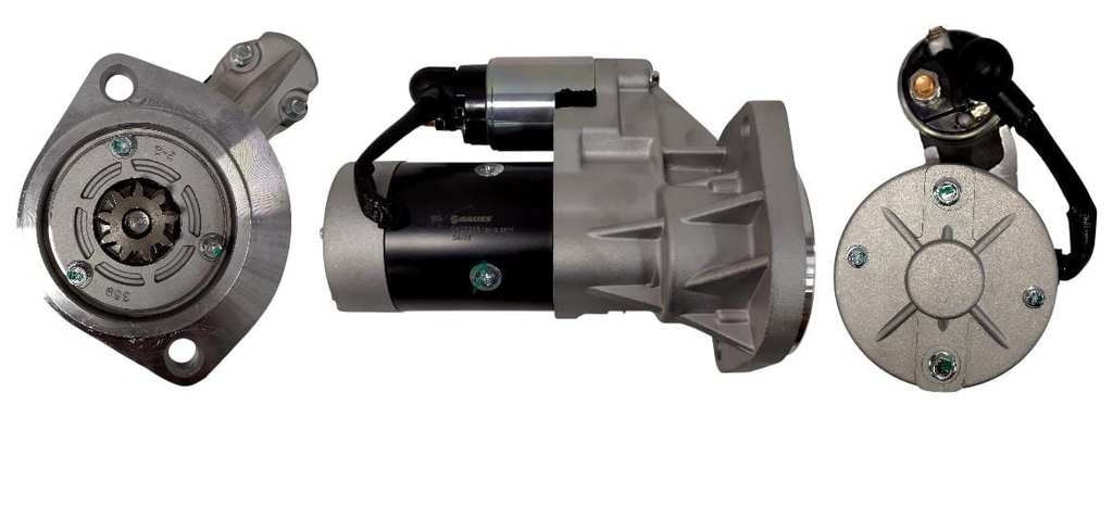 ARRANQUE NISSAN TD27, FRONTIER DIESEL RELACIONADO 12V T9 2.2KW S:HORARIO DESCENTRADO AUT A LA IZQ T:HITACHI ZM1981(2-2235-HIB 61-8117HD-105C-4)(34GA22235)