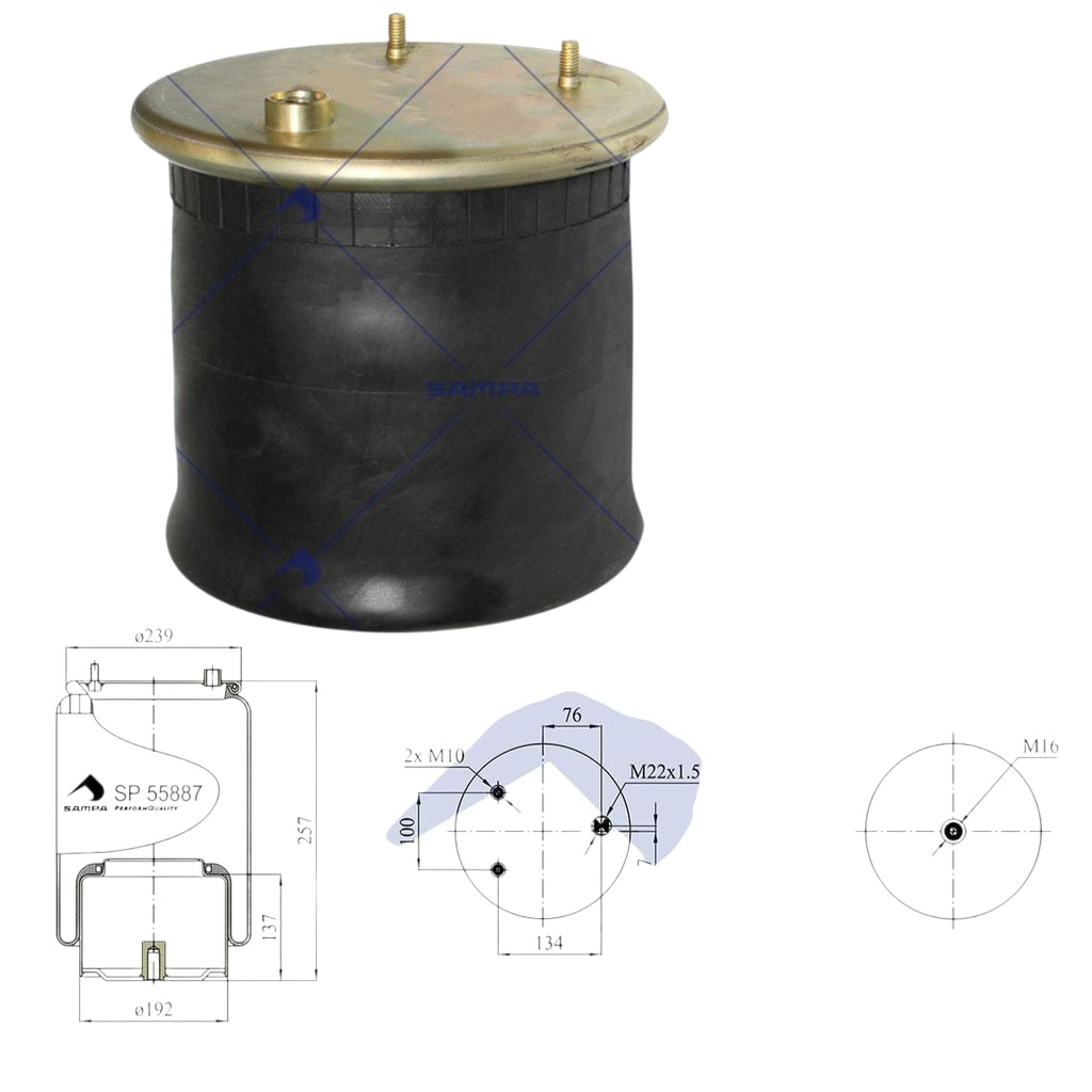 BOMBONA SUPENSION DEL DAF 