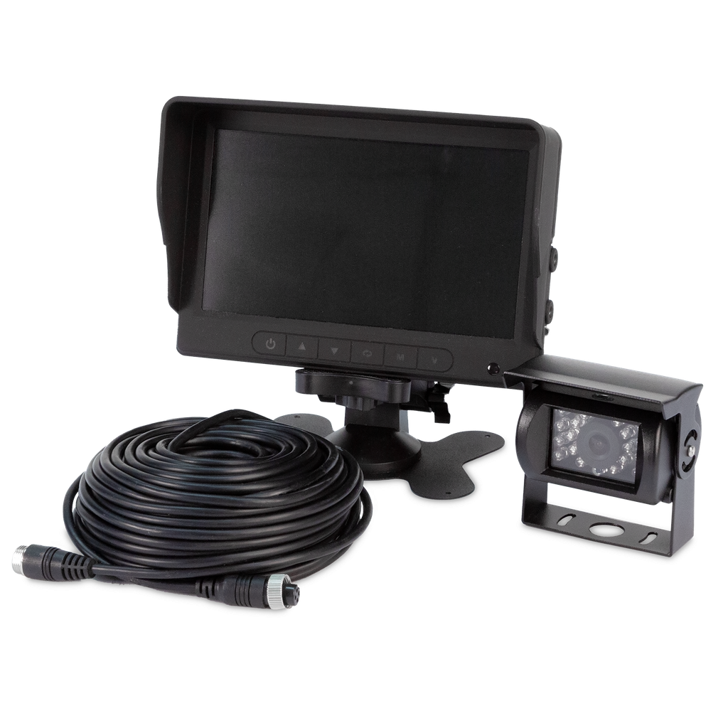 KIT CÁMARA DE REVERSA ECCO 12-24V 