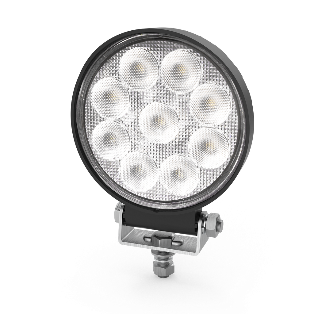 LÁMPARA REDONDA 9 LEDS 1500 LUMENS 12-24V 