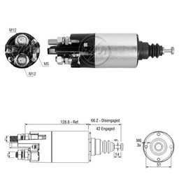 [02ZM-842] AUTOMATICO 39MT MERCEDES BENZ MB VOLVO LV150 O500 24V SIN OREJAS TIPO MITSUBISHI