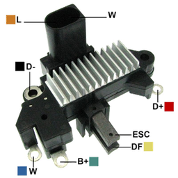 [07GA596] REGULADOR VW VOLKSWAGEN GOL 2001-2002 PARATI 12 2 L-W TIPO PRESTOLITE