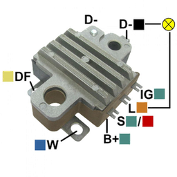 [07GA449] REGULADOR HINO TOYOTA 12 S-L-IG TIPO NIPPONDENSO