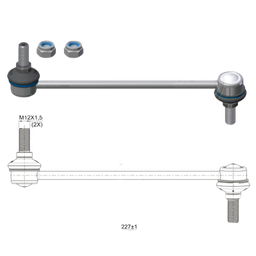 [51ZM-37011564] BIELETA BARRA ESTAB. DEL IZQ FORD RANGER 13 16