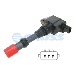 [29GC4109] BOBINA ENCENDIDO HONDA FIT 8 1.4L 02 08 8 VALVULAS DELANTERA 3 P GC4109 SD-5132  LEIG128