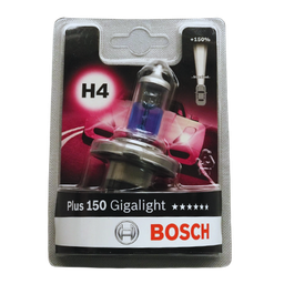 [CB1987301136] BOMBILLO HALOGENO H4 P43 12V 5560W FARO GIGALIGHT PLUS 150% PREMIUM BLISTER X 1 1987301136 64193NL-HCB 50440NXNU