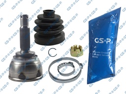 [71839033] PUNTA EJE LADO RUEDA HYUNDAI NEW ELANTRA 2.0 2002-2005 SONATA 2.0 2.4 1999-2002 (25X25X50) (MI-004)