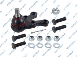 [71S080151] ROTULA INFERIOR DER MITSUBISHI L200 2.5 1996-2007 NATIVA 3.0 V6 1997-2010 PAJERO 3.0 V6 1998-2008 (TRAE 4 TORNILLOS-4 TUERCAS SEG-4 ARANDELAS-TUERCA PINAR-PIN PASADOR)