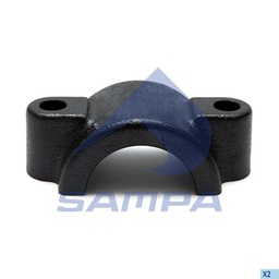 [66010.1416] SOPORTE BARRA ESTABILIZADORA SUSPENSION MB MERCEDES BENZ TRUCK