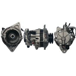 [4937300-42356] ALTERNADOR HYUNDAI H1 - HYUNDAI H100 MITSUBISHI L300 DIESEL 12V 130AMP 55MM 2PINES P: 2V T:MITSUBISHI V:INT(GA979 IY727)