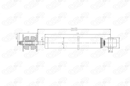 [7132150880] AMORTIGUADOR TRAS RENAULT KWID 1.0 2020-2023 