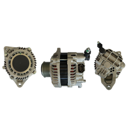 [34GA15004] ALTERNADOR NISSAN FRONTIER NAVARRA 2.5 DIESEL 12V 155AMP FOOT A FOOT 80MM 3PINES P: 7PK T:MITSUBISHI V:INT