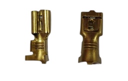 [13IM183] TERMINAL EMBRA 1/4" 20A LARGO 19MM