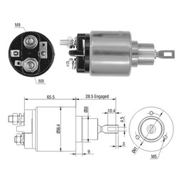 [02ZM-573] AUTOMATICO CHEVROLET CHEVETTE MONZA RENAULT R9 12V TIPO BOSCH