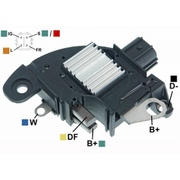 [07GA131] REGULADOR TOYOTA COROLLA 1.8 VVTI 2008-2011 12 90 3 TIPO MAGNETI MARELLI (GA1309)