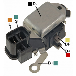[07GA248] REGULADOR NISSAN TD27 MT3000 CABSTAR 12 2 L-S TIPO HITACHI