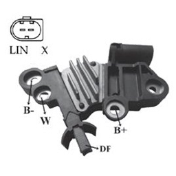 [07GA341] REGULADOR FORD ECOSPORT 2.0 RANGER 2013 12V TIPO BOSCH PROTOCOLO LIN (GA1415) GA341 IB6056 VRB056 F00M346122 F00M346097 1986AE0046