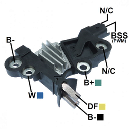 [07GA349] REGULADOR INTELIGENTE BMW MINICOUPER 12V PROTOCOLO:BSS TIPO BOSCH TIPO B ID:7 F00M346135 1986AE0052