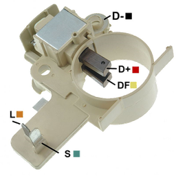 [07GA422] REGULADOR HYUNDAI H100 12 2 TERMINALES L-S TIPO MANDO