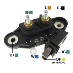 [07GA500] REGULADOR RENAULT 19 12V 2 TORNILLOS IG-L TIPO MOTOROLA