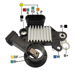 [07GA717] REGULADOR SSANGYONG ACTYON KYRON DIESEL 2.0 2.6 12 4 S-IG-L-P TIPO DELPHI (GA1402)