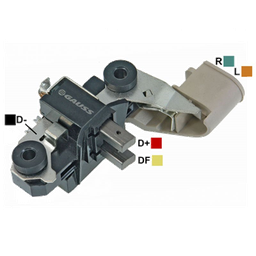 [07GA799] REGULADOR MAZDA TURBO CANTER FE5 FE6 24V 2 PINES L-R TIPO MITSUBISHI