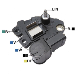 [07GA906] REGULADOR INTELIGENTE FORD FOCUS 2.0NEW FIESTA 12 CON TERMINAL (LIN) TIPO VALEO (GA1831)