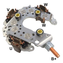 [07GA1142] RECTIFICADOR DODGE RAM HONDA ACCORD JEEP 120AMP 12X35A M8X19MM AVALANCHE (GA158) TIPO DENSO