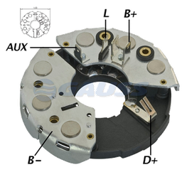 [07GA1277] RECTIFICADOR RENAULT 9 BMW 86 VW VOLKSWAGEN GOL 16 GL GT GTS 18 65AMP 65AMP 6X50A AVALANCHE (GA022 GA028 GA034) TIPO BOSCH