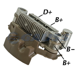 [07GA1360] RECTIFICADOR MITSUBISHI HYUNDAI NISSAN 120AMP 6X50A TIPO MITSUBISHI