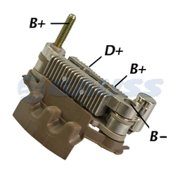 [07GA1361] RECTIFICADOR MAZDA 323 130AMP 8X50A TIPO MITSUBISHI